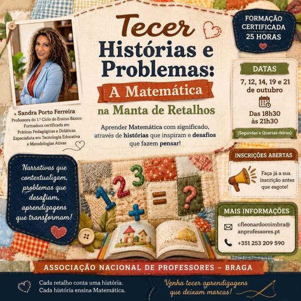 Tecer Histórias e Problemas: A Matemática na Manta de Retalhos